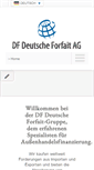 Mobile Screenshot of dfag.de